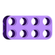 uBeam9.Holes.2x4.FancyLookTest.stl Générateur ultime de LegoBeam/BitBeam