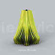 C_9_Renders_00.png Niedwica Vase C_9 | 3D printing vase | 3D model | STL files | Home decor | 3D vases | Modern vases | Floor vase | 3D printing | vase mode | STL