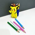 221.jpg Pikachu - Pen Pencil Holder