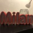 IMG_8732.jpeg LED LAMP WITH NAME - Milan - First name lamp