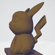 PICA2.jpg 3D printable Pikachu STL file - Bring your favorite Pokemon to life!
