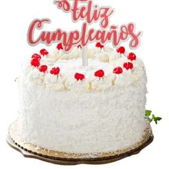pastel_Feliz_Cumpleaños.jpg Archivo STL cake topper Feliz Cumpleaños・Plan de impresora 3D para descargar