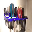 Wall_Mount_Tool_Caddy_Holder.jpg 3D Printer Tool Caddy / Holder / Organizer - Wall Mount