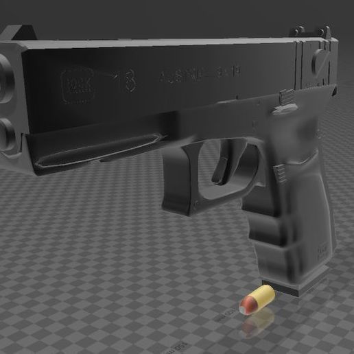 Glock 18-2.JPG Fichier 3MF gratuit GLOCK 18・Objet pour imprimante 3D à télécharger, Wij