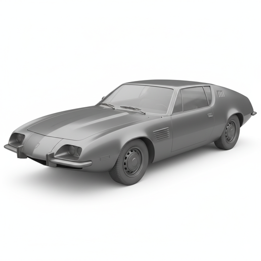 Studebaker Avanti stylized car STL, hypercar STL, 1:10 car STL, drift legend car STL, parking lot diorama STL, engine bay STL, German sports car STL, body kit car STL, low poly car STL, camber car STL, wagon STL, 1990s JDM car STL, cartoon car STL, hyper