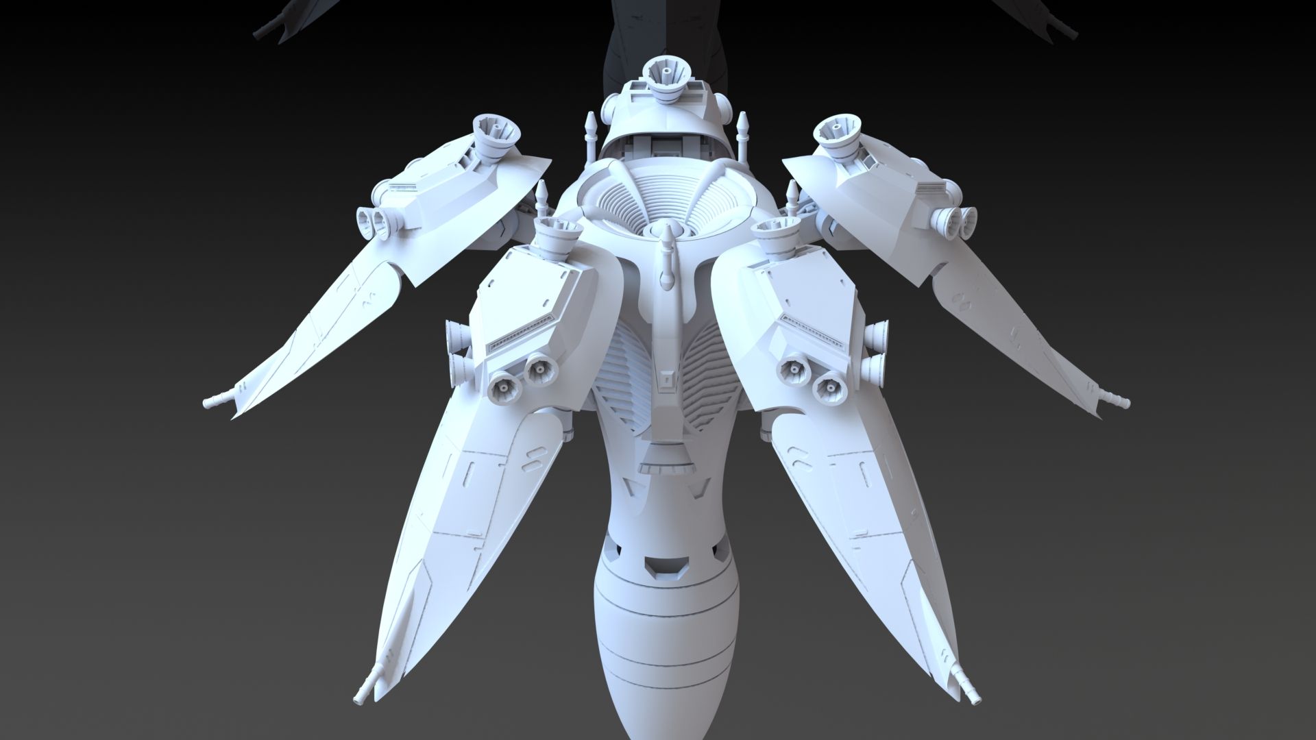 4.jpg 3D-Datei XMA-01 Rafflesia Modellbausatz・Modell zum Herunterladen und 3D-Drucken, -Vinired-