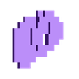 BLUE_-_BODY-LOWER-2.STL Fichier STL gratuit 8-Bit Classic Mario・Plan imprimable en 3D à télécharger