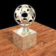 CHAMPIONS-BALL-SILVER-1.png STL file ADORNO SOCCER・3D printable model to download