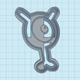 201-Unknown-Y.png Pokemon: Unknown Cookie Cutters