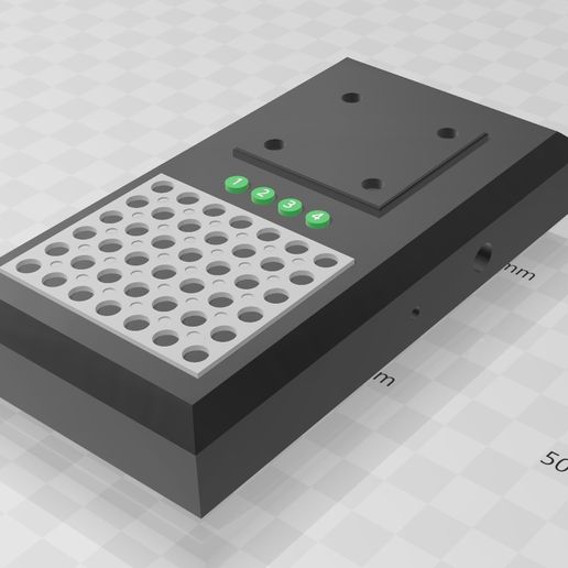 Battlestar Galactica TOS CD 4 Communicator 3D model