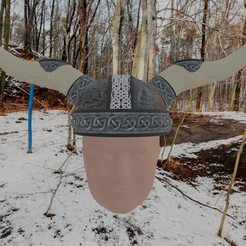0001.png STL-Datei Viking Helmet herunterladen • Modell zum 3D-Drucken, amadorcin