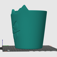 MACETA-GENGAR-PERFIL.png Flower pot STL