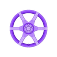 WHEEL TSW EVO R - 1A.stl 1/18 wheel tsw evo r - nissan nismo r400 lmgt1 / liberty walk / porsche /subaru sti wrx / bmw / ford/ nissan / gtr / mitsubishi evo / ae86 / mugen / type r / speedline / prodrive / ford / nissan nismo r400 lmgt1