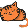Front-View-sleeping.png Kitty Key Holder