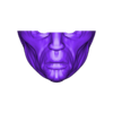 KroEternalsFront2.stl KRO Eternals Mask - Villain Deviants Helmet - Marvel comics 3D print model