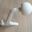 MOTORCYCLE-HELMET-HOLDER-basic-06.jpg MOTORCYCLE HELMET HOLDER  |  bicycle helmet holder  |  helmet support  | HELMET WALL MOUNTED    |  Moto HELMET  |   Bike HELMET   |    3D MODEL STL | STL | 3D PRINTING FILE |