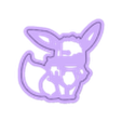 Eevee.stl POKEMON EEVEE COOKIE CUTTER