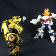 09.jpg Cane and ID Remote for Transformers WFC Bumblebee
