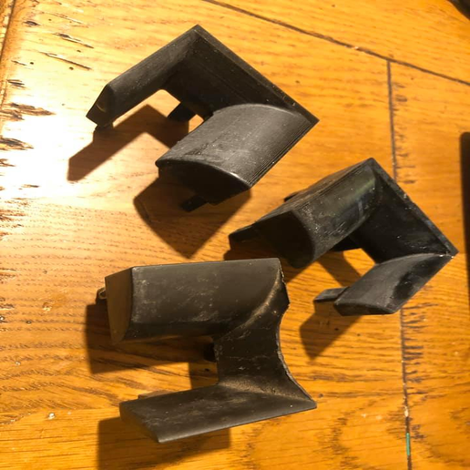 Rolladen Einlauftrichter links/rechts - 3D model önizlemesi