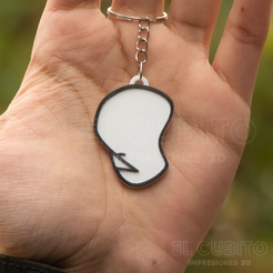 Cults.png STL file Dignity The Simpsons Keychain Key Chain・3D printing idea to download