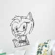 Untitled.png Amy Rose;) - Wandkunst Dekor