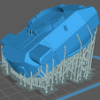 Bruno-Turret.png 1/200 34cm SK C-34 Main Gun Armament for Bismarck/Tirpitz Model