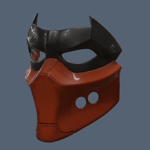 Untitled.png Télécharger fichier STL Masque capuche rouge • Plan pour impression 3D, VillainousPropShop