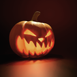 pumpkim_final04.png Halloween - Pumpkin Free 3D print model