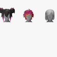 04.png 20 STYLIZED FEMALE HAIR MODELS PACK 5