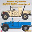 Short-body-preview.jpg Hummer / Humvee Short body conversion kit by [AN3DRC]