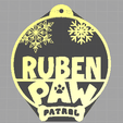 Boule-modèle.png Paw patrol Christmas ball