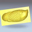 FISH1.jpg fish model of relief for cnc or 3d printing