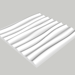 Panel-3D-Olas.png Fichier STL Panneau Waves 3D pour l'impression 3D・Objet imprimable en 3D à télécharger, RuaMar