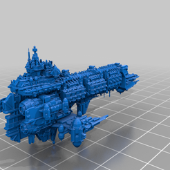 efe7ff91-df1a-4148-88ca-1e46d40d42cf.png Free 3D file Emperor-Class Battleship- Warhammer 40k・3D printer design to download, DeltaG