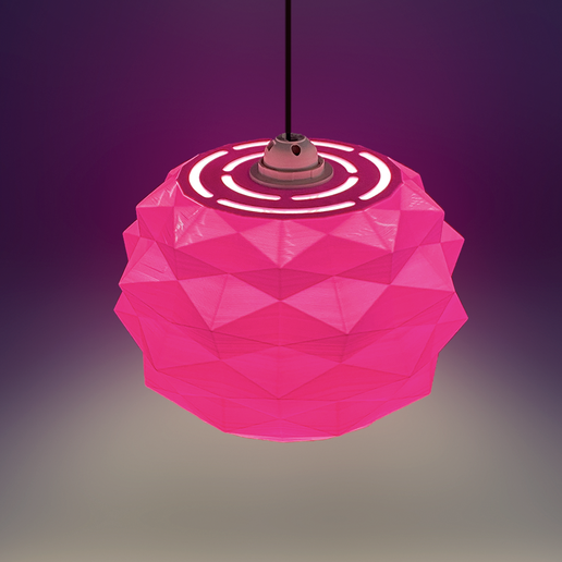 POLY-LAMP-2-1080.png Poly Pendant Lamp - The Low Poly Lighting by Lunfardo