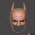 10.jpg Batman Helmet-The Batman 2021-Robert Pattinson-DC comic Fan Art 3D print model