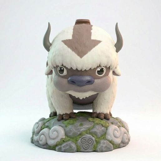 🎲 Appa Deluxe Edition - Avatar STL 3D Model for 3D Printing・ STL File ...