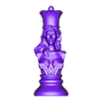 JstLg_Queen_wonda woman.obj Шахматная доска Мстители против Лиги Справедливости