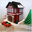 002.jpg Christmas Village - Individual buildings - The Fire Station