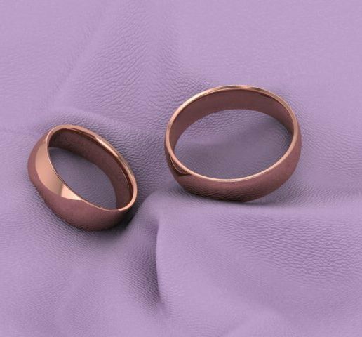 cg2.6.jpg Printable wedding ring 6mm comfort jewelry  STL