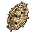 Classic-Wall-Clock-019-Gold-5.jpg Classic Wall Clock 019 Gold