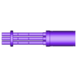 Zaku Gatling 2.stl Gatling Beam Cannon