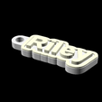 Riley.png 3000 STL FILES OF PERSONALISED KEYCHAINS FOR US NAMES