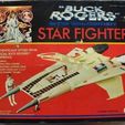 eal tas ee a eee 2 | vom , a Ne ie tl reese tes te ee Tr ae ee et Buck Rogers starfighter mego toy repro parts