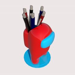 2.jpg Fichier STL Parmi nous, porte-plume ou pot à plantes・Plan pour imprimante 3D à télécharger