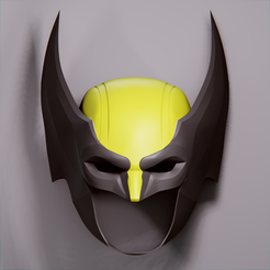 w1.png Wolverine custom helmet Cowl