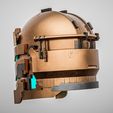 DeadSpaceT5.jpg Dead Space Engineer Helmet - 3D Printable STL Model