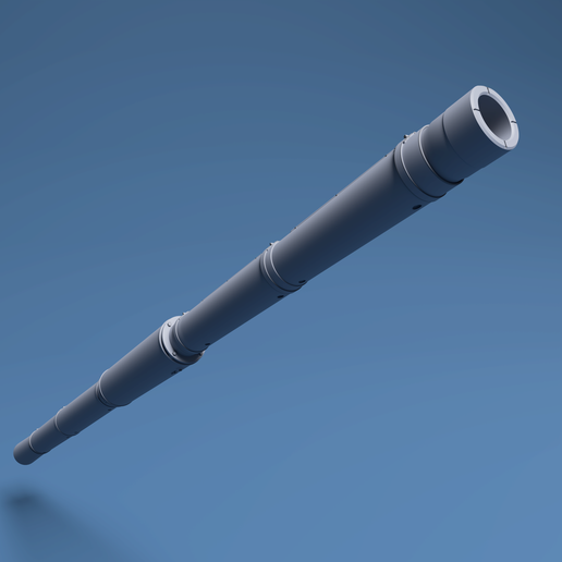 🔫 2A46M-1 Smoothbore 125 mm gun・ STL File for 3D printing・Cults