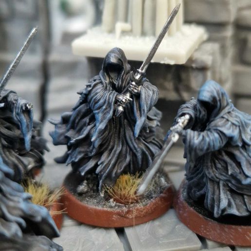 💍 Ring Wraith and King Wraith・ STL File for 3D printing・Cults