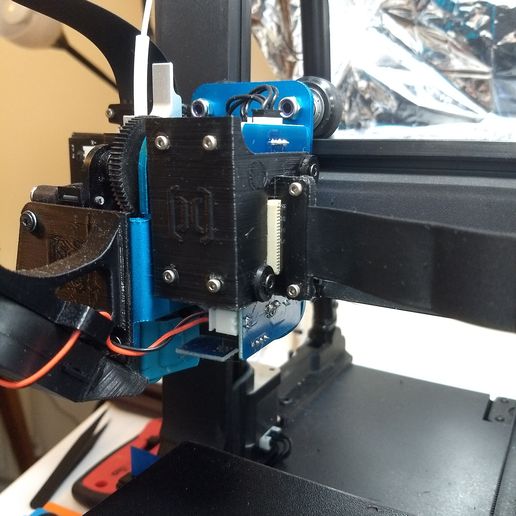VMO ARTILLERY SWX1 - RIBBON CABLE SUPPORT AND COVER #3 - FLEX - 3D model önizlemesi